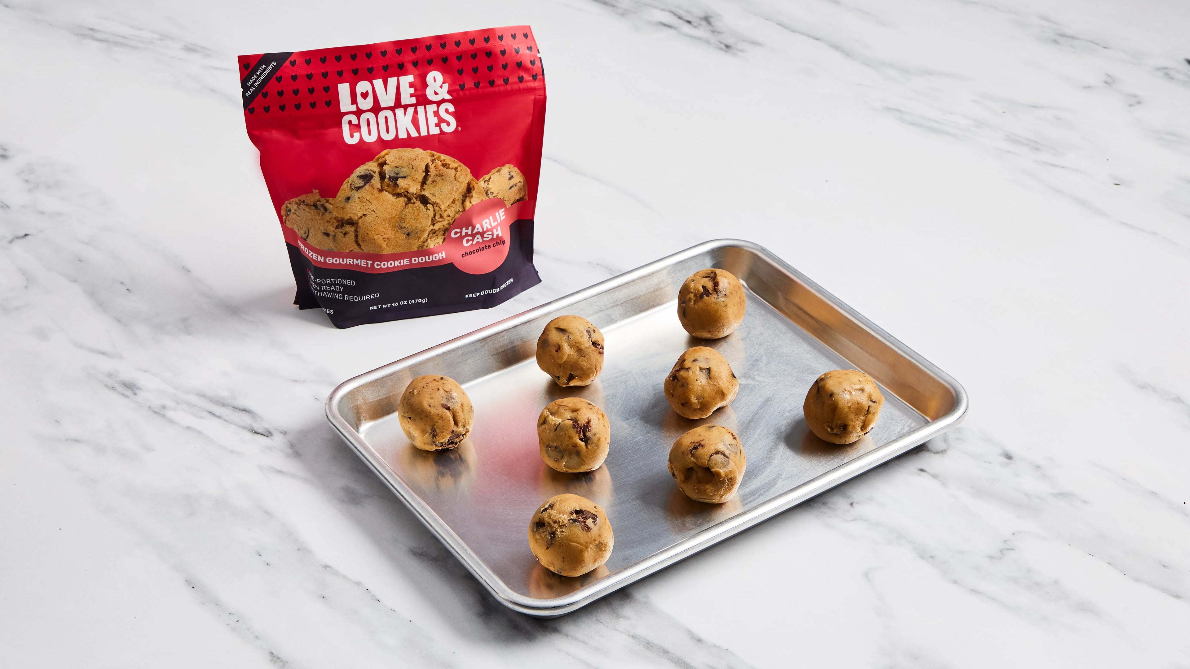 Love & Cookies Chocolate Chip Gourmet Cookie Dough