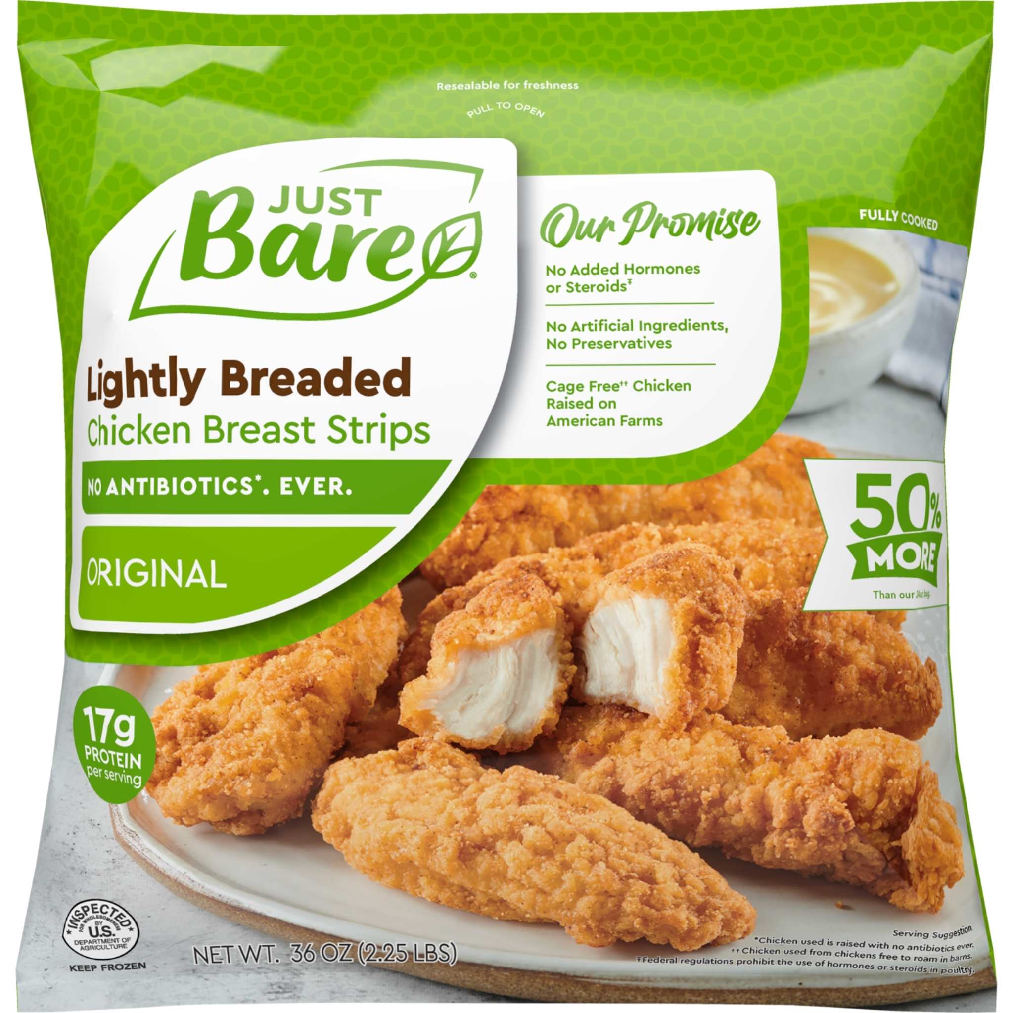 Just Bare Lightly Breaded Chicken Strips
