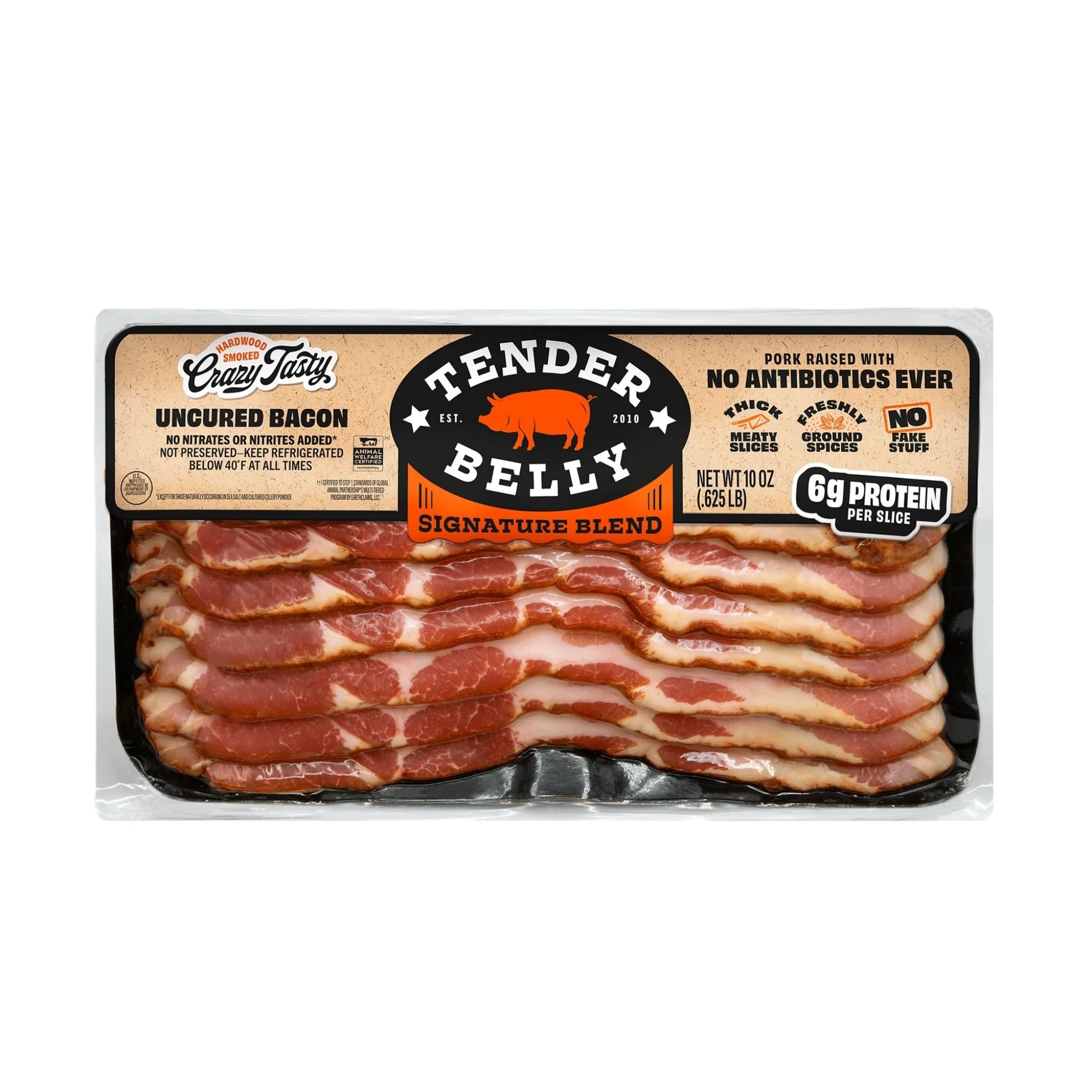 Tender Belly Uncured Bacon