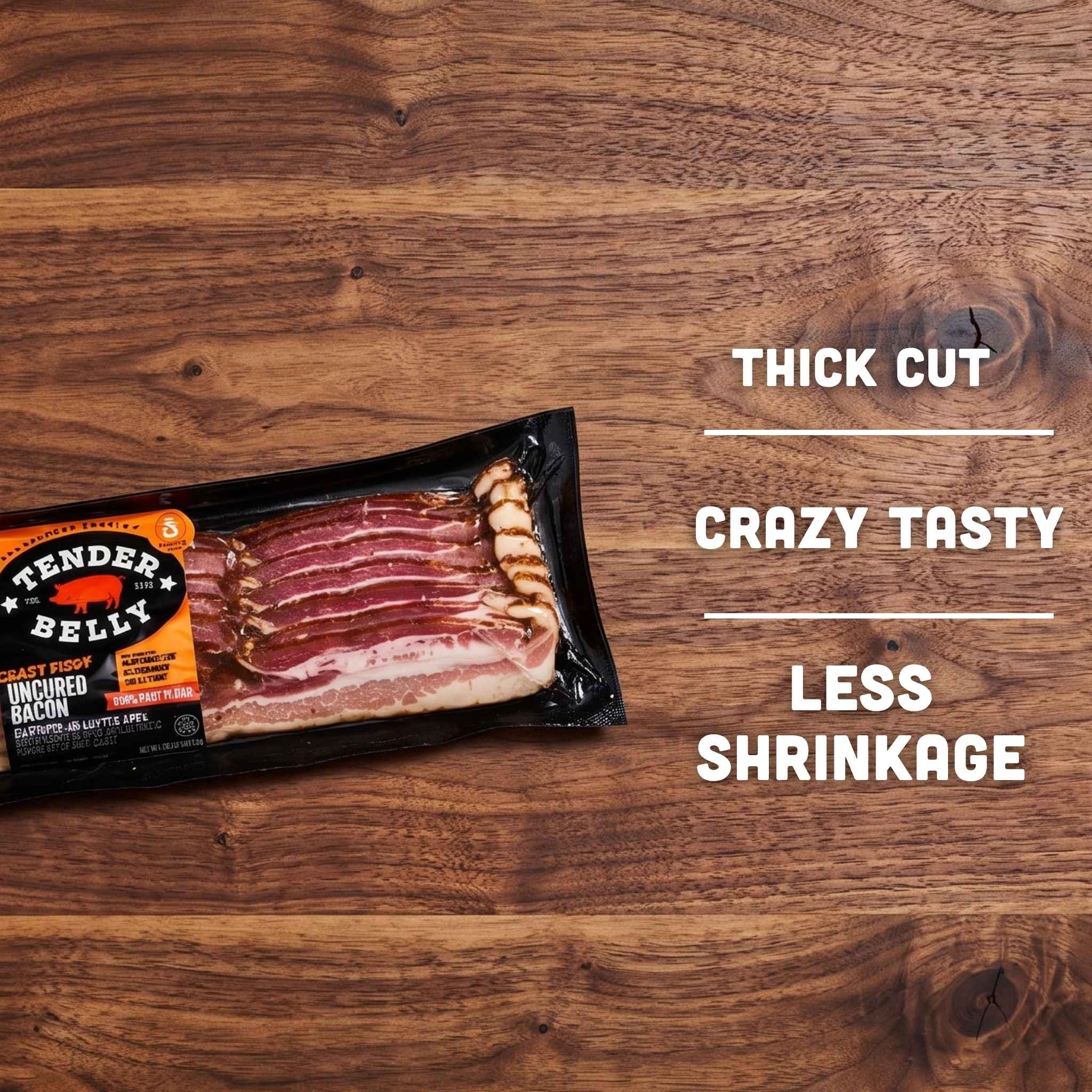 Tender Belly Uncured Bacon